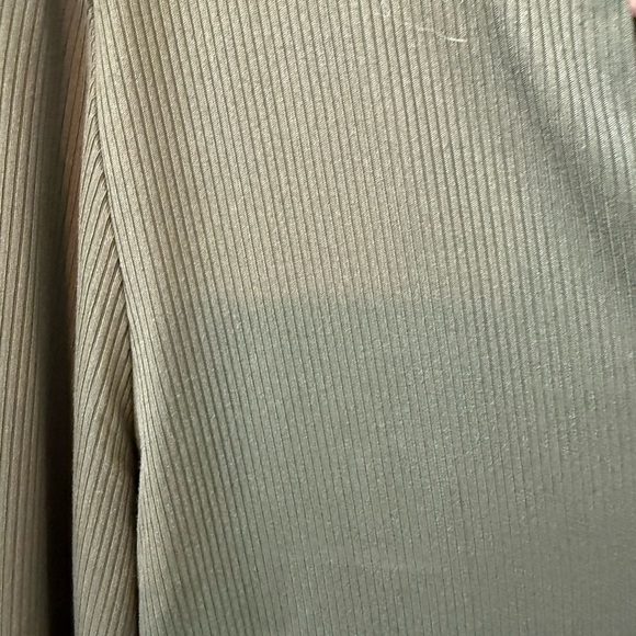 Lulu's Forest Green Ribbed Knit Top - Picture 3 of 4